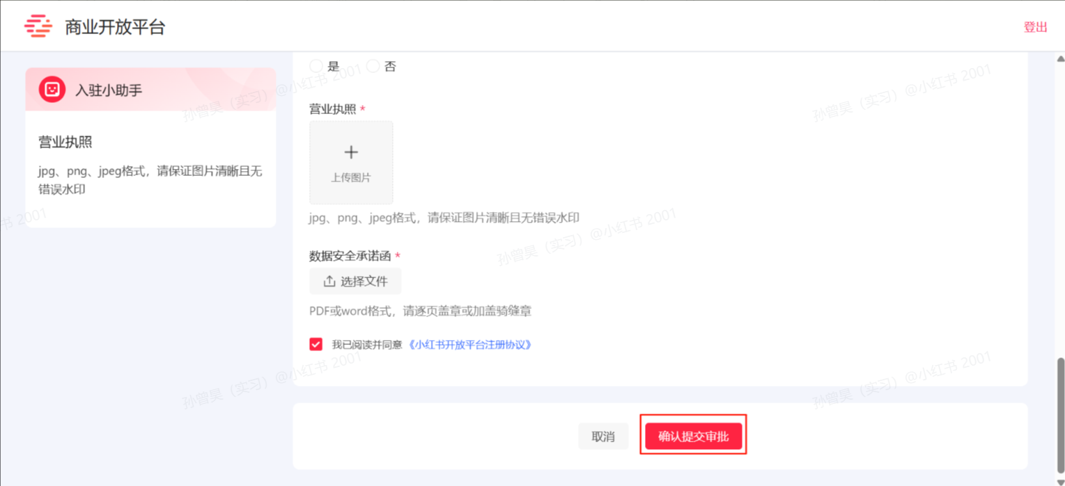 小红书开放平台MAPI 技术服务商注册指南